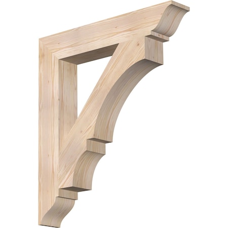 Ekena Millwork Balboa Traditional Smooth Bracket, Douglas Fir, 5 1/2"W x 34"D x 38"H BKT06X34X38BOA01SDF